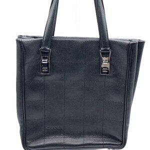 CHANEL Black Caviar Leather Tote Bag